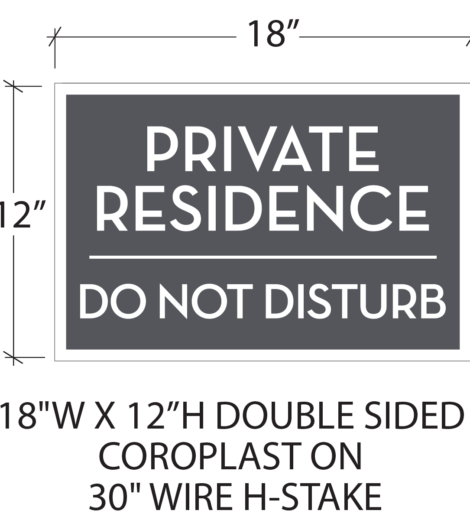 CTRL LIVING_18X12_PRIV RES-DO NOT DISTURB